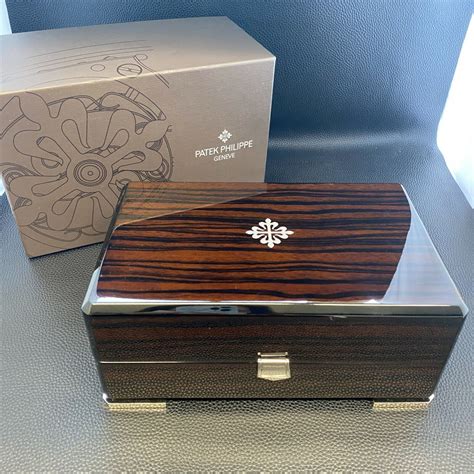 fake patek philippe box|patek philippe original watch box.